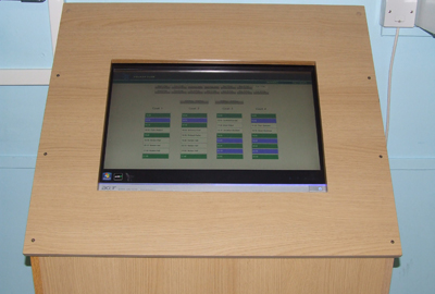 Touch Screen Booking Systems